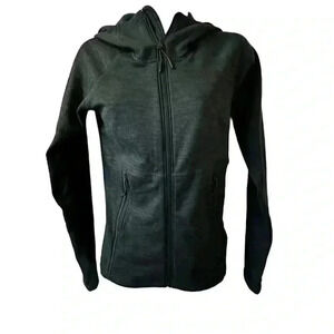 The North Face zip up hoodie women's Size XS blue zip pockets